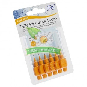 TePe Interdental Brush 0.45  Orange